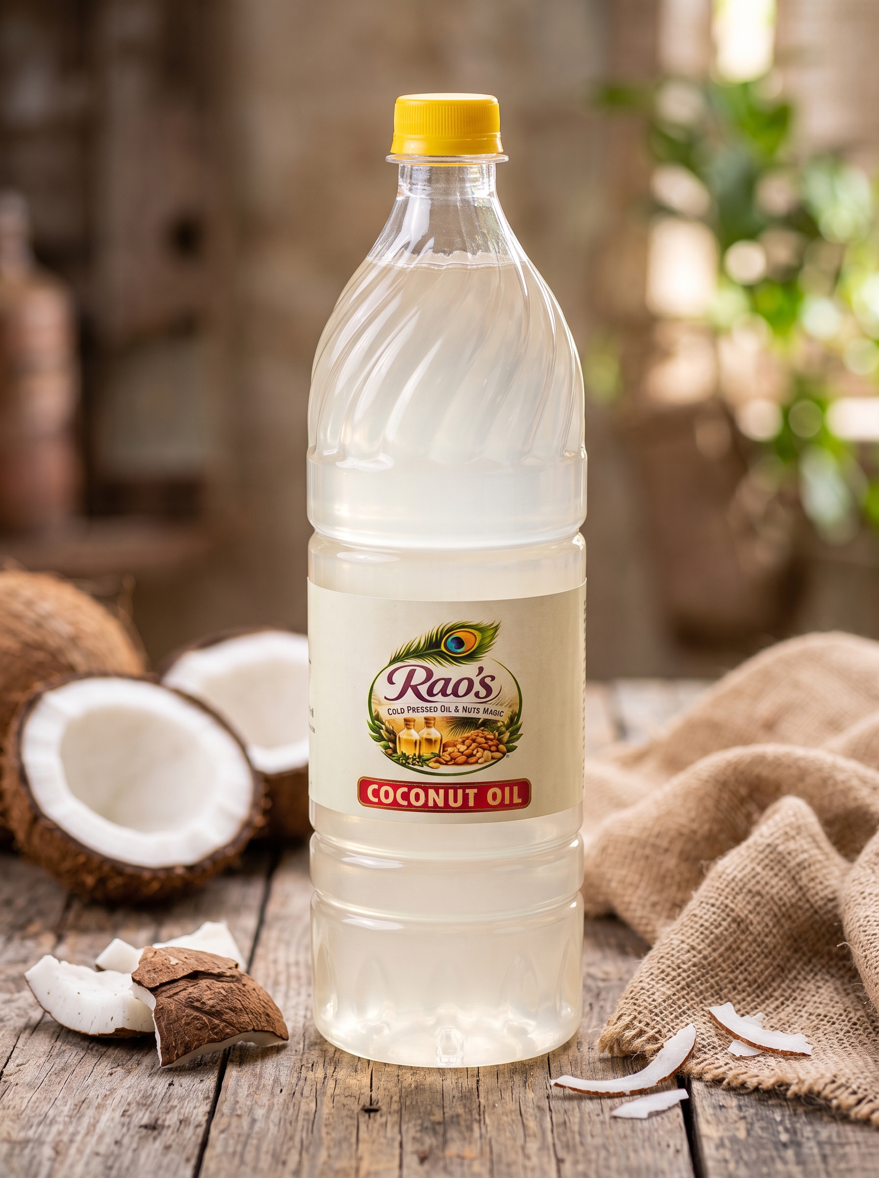 Cold Pressed Coconut Cooking Oil